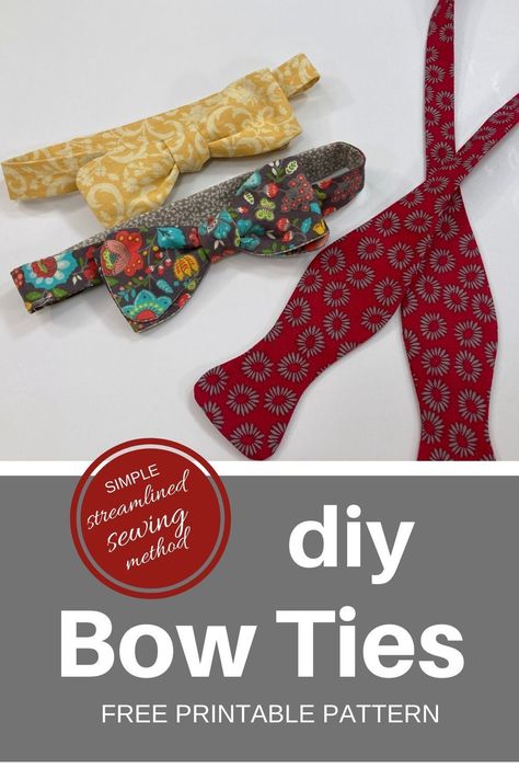 Bowtie Pattern Free For Men, Bowtie Sewing Pattern Free, Bow Tie Sewing Pattern Free, Dog Bow Tie Diy Free Pattern Printable, Bow Tie Pattern Free Printable, Bow Tie Pattern Free, How To Make A Bow Tie, Bowtie Pattern Sewing, Sew Bow Tie