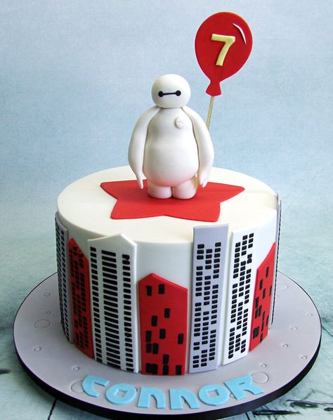 Baymax Cake, Cake Designs For Kids, 6 Cake, Birthday Sheet Cakes, Baymax, Diy Cake, Phone Wallpaper Images, Sheet Cake, 10th Birthday