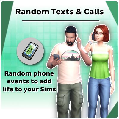 Random Texts, Sims 4 Studio, New Mods, New Video Games, New Phone, The Sims4, Sims Mods, Sims 4 Mods, The Sims 4