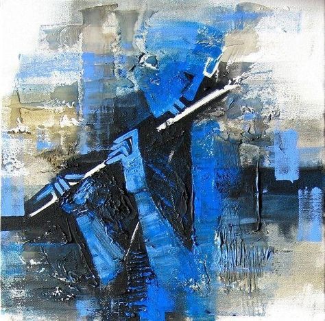 Krishna Abstract, Playing The Flute, Indian Contemporary Art, Krishna Radha Painting, Let's Dance, Indian Artist, Krishna Painting, Indian Paintings, Indian Art Paintings