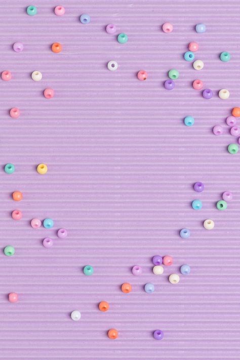 Pastel beads border purple background | free image by rawpixel.com / Chanikarn Thongsupa Beads Background Wallpaper, Bead Background, Bead Wallpaper, Beads Wallpaper, Beads Background, Lilac Background, Purple Paper, Pastel Beads, Kids Background