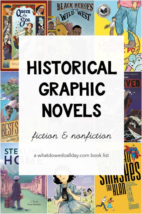 Graphic Novels For Adults, Graphic Novels For Kids, Graphic Novels For Teens, Historical Fiction Books For Kids, Best Graphic Novels, Teen Book Club, Fiction Books For Kids, Nonfiction Books For Kids, Best Books For Teens