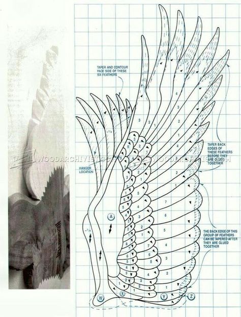 Chainsaw Carving Patterns, Scroll Saw Projects, Bird Paper Craft, Whirligigs Patterns, Intarsia Wood Patterns, Woodworking Plans Patterns, Paper Craft For Kids, Intarsia Patterns, Wings Drawing