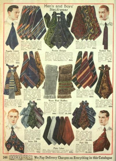 1917-18 Edwardian Mens Fashion, 1918 Fashion, Vintage Outfits Men, 1920s Mens Fashion, Vintage Bow Tie, Mens Fashion Vintage, Vintage Mens Fashion, Edwardian Fashion, Edwardian Era