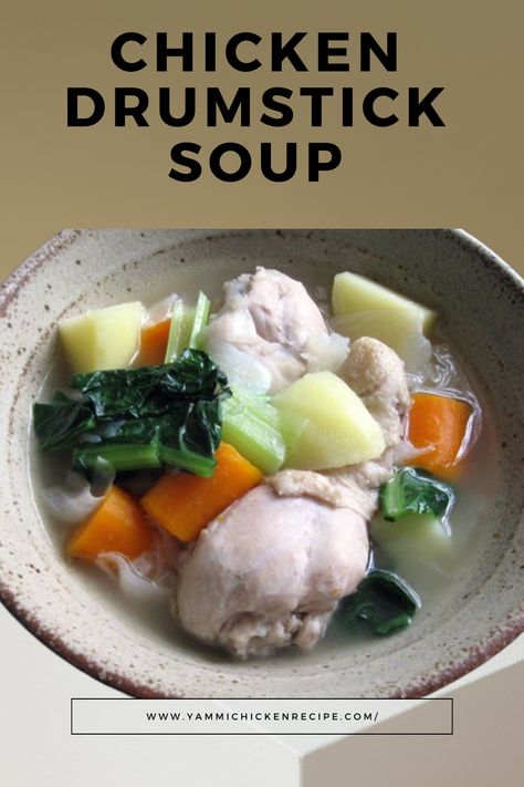 Hello everyone! I’m excited to talk about one of my all-time favourite recipes, the chicken drumstick soup. This recipe holds a special place in my kitchen, especially during those colder months when you crave something warm and comforting. It’s a simple yet incredibly flavourful dish, combining tender chicken drumsticks with a variety of fresh vegetables Soup With Chicken Drumsticks, Chicken Drumstick Soup Recipes, Chicken Noodle Soup With Drumsticks, Chicken Drumsticks Soup, Chicken Drumstick Soup, Drumstick Soup, Chicken Soup Recipes Easy, Chicken Drumstick, Homemade Chicken Soup