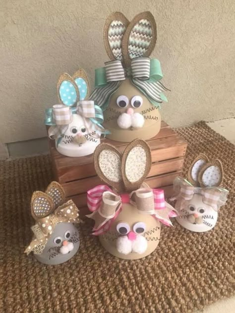 Dollar Store Easter Crafts, Eggstra Special, Easter Crafts Dollar Store, Dollar Tree Easter Crafts, Easter Crafts For Adults, Easter Wood Crafts, Easter Craft Decorations, Flower Pot Crafts, Easy Easter Crafts