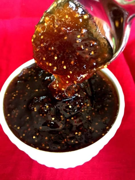 Homemade Fig Jam Recipe With Fresh Figs – Melanie Cooks Canned Figs Recipes, Canning Figs Recipes, Fig Jelly Recipe, Fig Recipes Fresh, Figs Recipes, Fig Jelly, Fig Preserves Recipe, Homemade Fig Jam, Fig Preserves