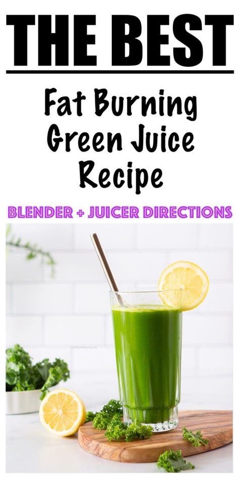 Fat Burn Juice Recipes, Juice For Fat Loss, Green Juice Juicer Recipes, Loss Weight Drinks Fat Burning Juice, Fat Burning Juice Recipes, Keto Juicing Recipes, Green Juice Diet, Drink Green Juice, Green Diet