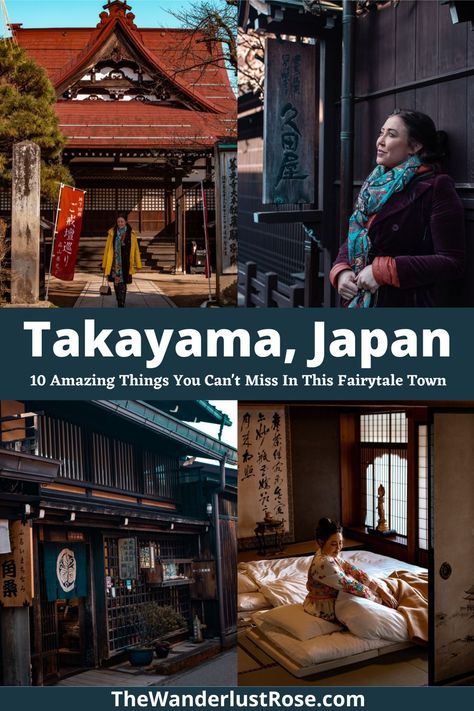 Things To Do In Kyoto, Takayama Japan, Japan Honeymoon, Fairytale Town, Japan Travel Destinations, Women Traveling, Japanese Travel, Japan Vacation, Japan Travel Tips