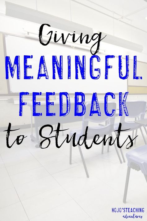 Giving Feedback, Planning School, Teaching Esl, Student Assessment, Interactive Classroom, Feedback For Students, 4th Grade Classroom, Management Strategies, 2nd Grade Classroom