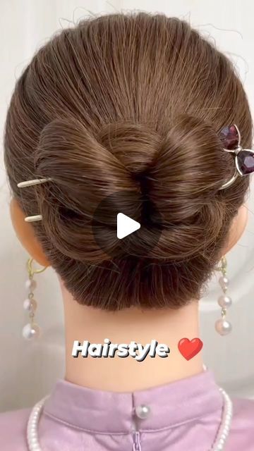 Short Hair Braids Tutorial, Long Hair Dos, Casual Hairstyles For Long Hair, Easy Bun Hairstyles For Long Hair, Easy Updos For Medium Hair, Easy Hairstyles For Thick Hair, Gorgeous Gray Hair, Traditional Hairstyle, Easy Hair Updos