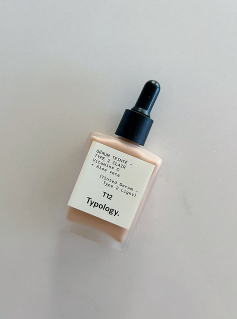 My thoughts on this tinted moisturizer that combines skincare and makeup in as easy to apply and blend formula Typology Tinted Serum, Typology Makeup, Minimalistic Makeup, Tinted Serum, English Girl, Minimalist Beauty, French Beauty, Makeup Product, Skincare And Makeup