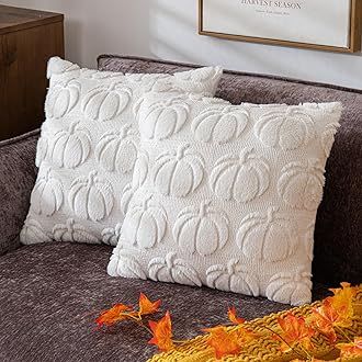 Amazon.com: DFXSZ Fall Pillow Covers 18x18 Set of 2 Fall Decorations Autumn Beige Pumpkin Throw Pillow Cases Soft Plush Faux Fur Wool Couch Cushion Case for Chair Sofa Bedroom Living Room Home Decor PTK012B18 : Home & Kitchen Farmhouse Couch, Holiday Living Room Decor, Fall Throw Pillows, Halloween Throw Pillow, Couch Cushion Covers, Fall Pillow Cover, Couch Cushion, Faux Fur Pillow, Pumpkin Pillows