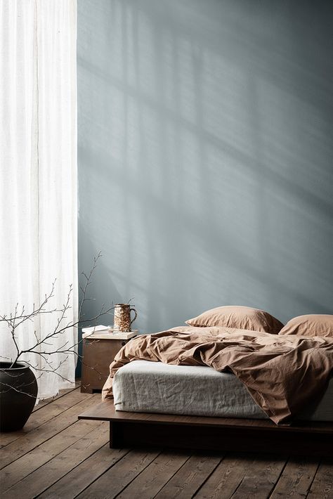 Scandinavian Color, Design Del Prodotto, Elegant Interiors, Blue Bedroom, Interior Trend, Minimalist Bedroom, Unique Furniture, Beautiful Interiors, Interior Design Trends