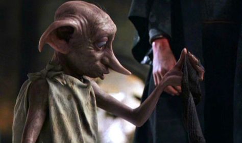 Harry Potter and the Chamber of Secrets: Dobby receives a sock (he gets set free). Tom Riddle's Diary, Dobby Sock, Dobby Harry, Harry Potter Dobby, Harry Potter Socks, Harry Potter Wiki, Dobby Harry Potter, Hp Harry Potter, You Make Me Laugh