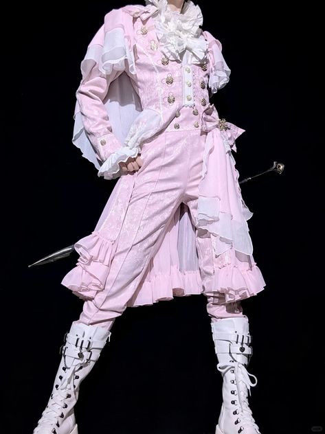 Prince Clothes, Glamour Outfit, Rococo Fashion, Funky Fashion, Pink Outfits, Cosplay Outfits, Character Outfits, Lolita Fashion, Stunning Dresses