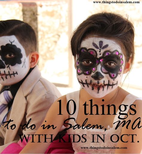 Ten things to do in Salem, MA WITH KIDS for October 2017. www.thingstodoinsalem.com Salem With Kids, Planning A Trip To Salem Ma, Day Trip To Salem Ma, October In Salem Ma, Must See In Salem Ma, Salem Ma, Best Places To Travel, Best Vacations, Vacation Trips