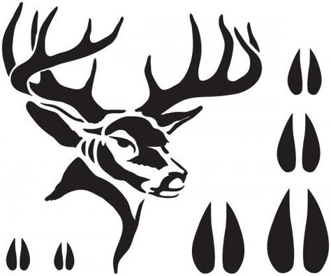 Best Photos of Free Printable Deer Stencils - Deer Head Silhouette ... - ClipArt Best - ClipArt Best Deer Stencils, Deer Stencil, Animal Stencil Art, Deer Head Silhouette, Free Stencils Printables, Wood Burning Stencils, Deer Svg, Deer Drawing, Animal Stencil