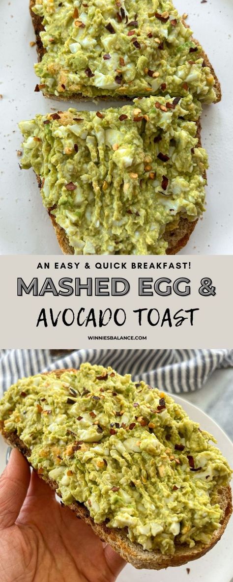 Avacado Snacks, Avocado Toast Recipe Egg, Egg And Avocado Breakfast Toast, Avocado Toast With Spinach And Egg, Scrambled Egg Avocado Toast, Avocado Toast With Scrambled Egg, Egg Avocado Toast, Healthy Breakfast Diet, Avocado Toast Breakfast