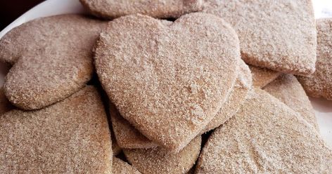 Cinnamon Sugar Cookies Recipe, Polvorones Recipe, Chewy Sugar Cookie Recipe, Mexican Cookies, Spice Sugar Cookies, Mexican Desserts, Mexican Sweet Breads, Butter Sugar Cookies, Cinnamon Sugar Cookies