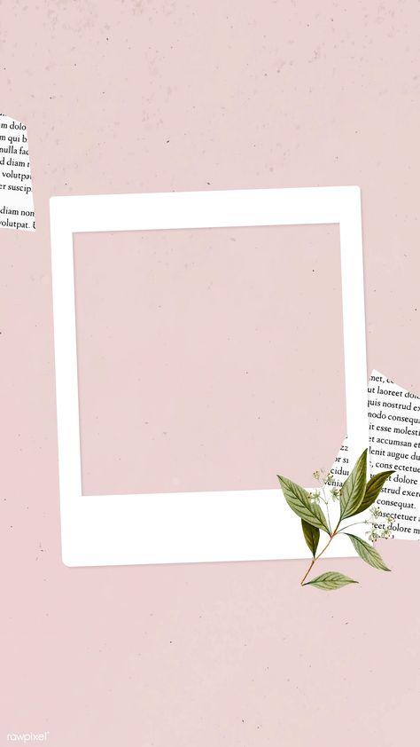 Blank collage photo frame template on pink background vector mobile phone wallpaper | premium image by rawpixel.com / NingZk V. Collage Photo Frame Template, Photo Frame Template, Collage Photo Frame, Polaroid Picture Frame, Mobile Phone Wallpaper, Handy Wallpaper, Instagram Photo Frame, Birthday Post Instagram, Polaroid Frame