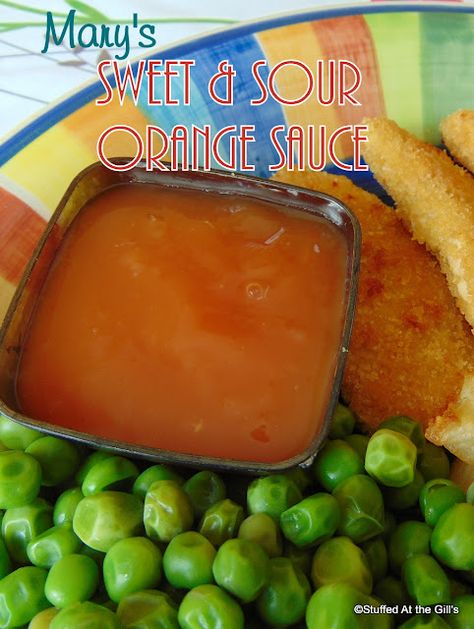 Mary's Sweet & Sour Orange Sauce Egg Roll Sauce, Sweet N Sour Sauce Recipe, Sweet Dip, Sweet Sour Sauce, Sour Orange, Sweet Dips, Orange Sauce, Sweet And Sour Sauce, Apricot Jam