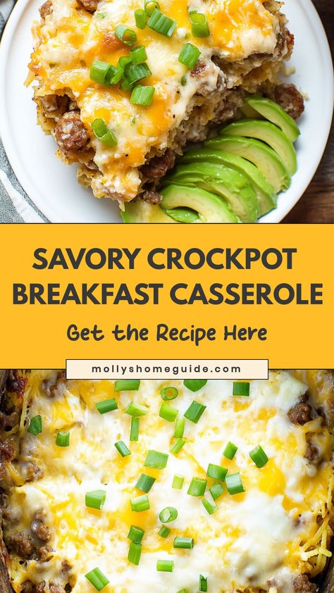 Indulge in a delicious and hassle-free morning with this easy-to-make crockpot breakfast casserole recipe. Packed with all your favorite breakfast ingredients, this dish is perfect for feeding a crowd or meal prepping for busy mornings. Simply set it and forget it - wake up to a hearty and flavorful breakfast without the stress. Let your crockpot do the work while you enjoy a cozy morning or spend time with loved ones. Easy Crockpot Breakfast Casserole, Easy Crockpot Breakfast, Crockpot Breakfast Recipes, Breakfast Casserole Crockpot, Delicious Breakfast Casserole, Crockpot Breakfast Casserole, Breakfast Crockpot Recipes, Breakfast Casserole Recipe, Crockpot Casserole