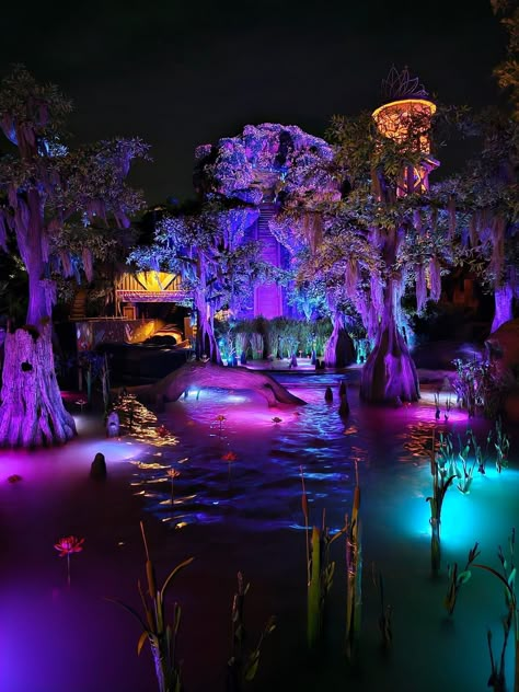 Tiana’s Bayou Adventure… Bayou Princess And The Frog, Bayou Aesthetic Party, Night On The Bayou Theme, Night In The Bayou Homecoming, Tiana Princess Birthday Party, Tiana Bayou Adventure, Tianas Bayou Adventure, Tiana's Bayou Adventure, Princess And The Frog Bayou