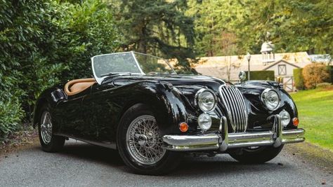 1956 Jaguar XK 140 MC Roadster VIN: S 812356 - CLASSIC.COM 1956 Jaguar Roadster, Jaguar Roadster, Jaguar Xk, Car Goals, Jaguar Xj, Cars Luxury, Dream Car, Marketing Trends, Old Cars