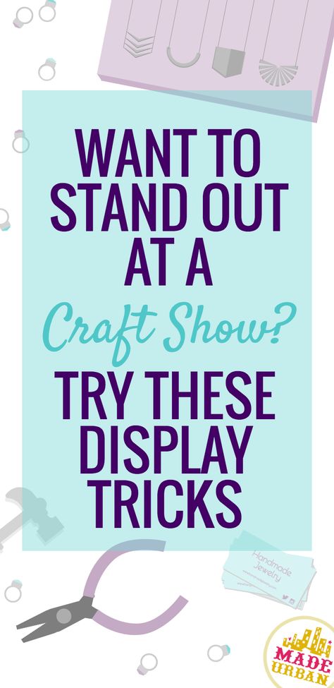 As we discussed in our previous article, relating your craft show booth to a store window is a good way to look at your space from a different perspective and ensure you have some elements that are going to catch the eye. You only h... Jewerly Display, Craft Fair Booth Display, Craft Show Booths, Craft Show Booth, Craft Booth Display, Craft Fairs Booth, Display Showcase, Craft Booth Displays, Craft Stalls