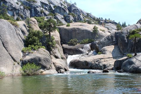 Cleo’s Bath, Pinecrest Lake, California Pinecrest Lake California, Pinecrest Lake, Vacation Countdown, Outdoor Movie Theater, Sierra Nevada Mountains, Natural Scenery, Winter Travel, Adventure Awaits, California Travel