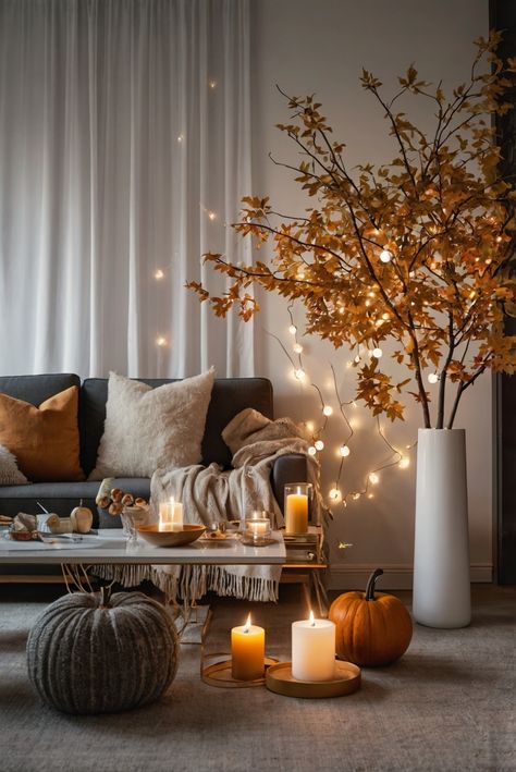 Fall Furniture , Autumn Cozy Fall ,Decor Easy Fall ,
Decor Neutral Fall ,Decor Fall ,Decor Inspiration ,Fall Decor Ideas Cozy Fall Home Decor, Upgrade Apartment, Deep Couch Sectional, Apartment Fall Decor, Autumn Decorations Indoor, Gothic Living Room, Fall Apartment Decor, Ad Inspiration, Wooden Wreath