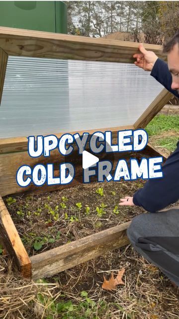 Philip Longo | Your Gardening Coach on Instagram: "Building a cold frame to extend the season! 🥶  Don’t have the space or the funds for a greenhouse? I built this cold frame completely out of scrap material I had lying around.♻️  Because to be a successful fall to winter grower, you need to be able to protect your crops from the elements. Frost in particular. ❄️ Using row covers, a cold frame, greenhouse or other similar creative structures can extend your season by weeks and allow you to continue to grow later and earlier than you ever have before. ☀️🪟🌱 . . . #coldframe #lettuce #fallgardening #wintergardening #growyourownfood #harvest #zone7b #zone8a #organicgardening #homestead #vegetablegarden #veggies #mygarden #homegrown #backyardgarden #growyourown #earthnailsandtails #diy #diypr Earth Nails, Cold Frame Diy, Cold Frame Greenhouse, Cold Frame Gardening, Allotment Gardening, Row Covers, Scrap Material, Cold Frame, Grow Your Own Food