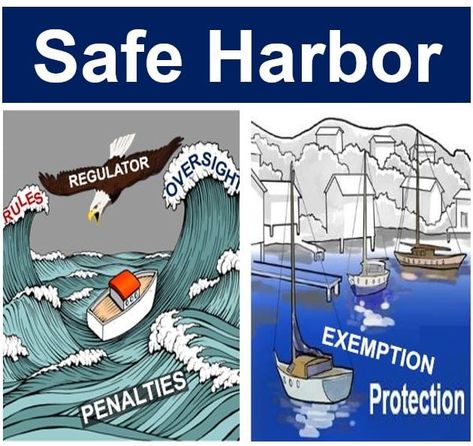 What is Safe Harbour? Definition and Meaning Safe Harbor, Technology Industry, Youth Ministry, Business News, Meant To Be