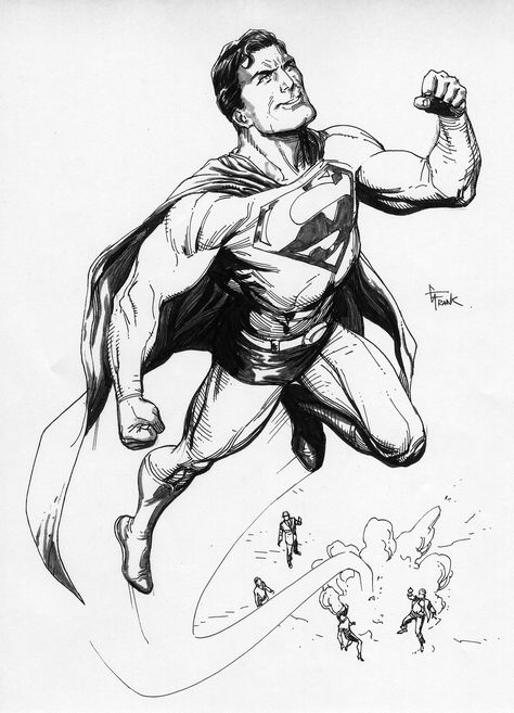 Gary Frank Art, Superman Anatomy, Gary Frank, Superman Drawing, Comic Artist, Superman, Anatomy, Comics, Drawings