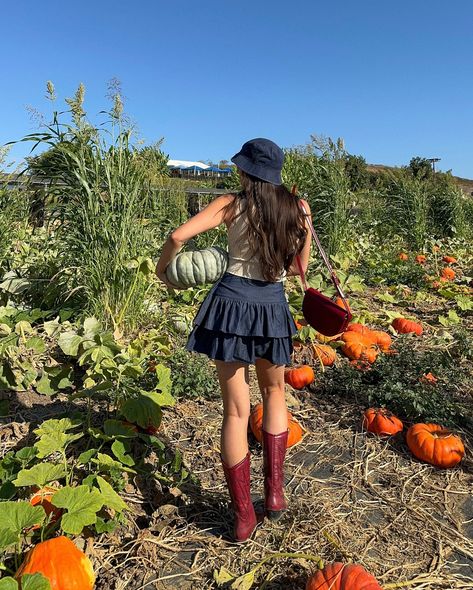 pumpkin patch season has officially arrived 🎃🍂🍁 save this for a list of the best pumpkin patches in orange county 🎃 @tanakafarms - irvine (pictured) 🎃 hana field by tanaka farms - costa mesa 🎃 @pumpkincityinc - laguna hills 🎃 @irvineparkrailroad - irvine regional park 🎃 seasonal adventures pumpkin patch - @oc_fair 🎃 @outletssc - san clemente 🎃 @manasserofarms - irvine loving this transitional fall outfit with pops of denim from @citybeachaustralia // code holidaze for $ off Oc Fair, Fall Grunge, Best Pumpkin Patches, Insta Poses, Pumpkin Patch Outfit, Pumpkin Patches, Fall Transition Outfits, Pumpkin Picking, Best Pumpkin