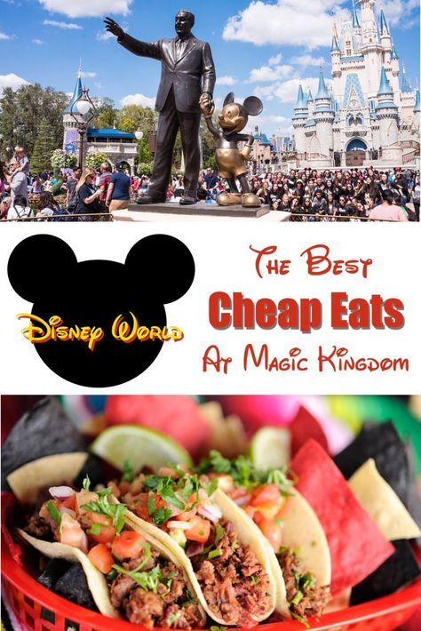 Best Food At Magic Kingdom, Best Disney Food, Best Disney World Food, Magic Kingdom Orlando, Magic Kingdom Food, Magic Kingdom Tips, Disney Cheap, Food Magic, Travel Disney