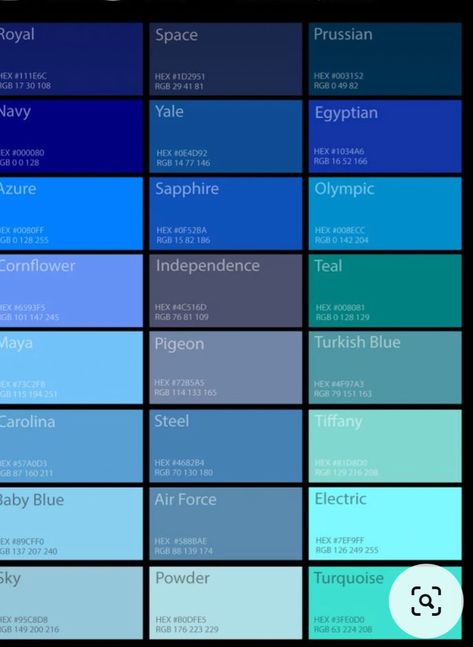 Hue Color, Blue Paint Colors, Coloring Tutorial, Blue Colour Palette, Paint Colors For Home, Colour Images, Blue Hues, Body Fat, Printable Coloring Pages