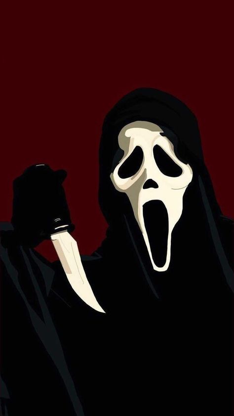 Wallpaper Iphone Ghostface, Ghostface Wallpaper, Ghost Face Wallpaper Aesthetic, Plain Wallpaper Iphone, Face Aesthetic, Plain Wallpaper, Ghost Face, Ghost Faces, Screen Savers