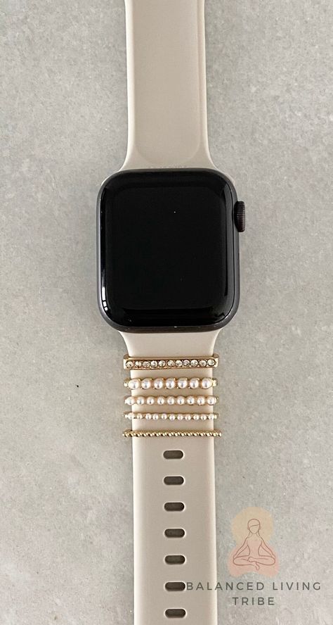 Charm for Apple Watch Charm Accessory Stackab Cute Apple Watch Straps, Apple Watch And Jewelry, Phone Cases For Women, Apple Watch Strap Aesthetic, Apple Watch And Bracelets, Apple Face Watch, Apple Watch Bracelet Stack, Apple Watch For Women, Apple Watch Jewelry