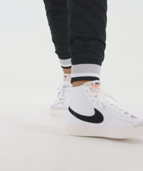 NIKE BLAZER SNEAKERS [Video] | Sneakers nike, Sneakers, Nike Carrie Bradshaw Shoes, Blazer Sneakers, Shoes Video, Nike Blazer 77, Shoe Advertising, Winter Coat Outfits, Shoes Names, Vintage Shirt Dress, Skater Shoes