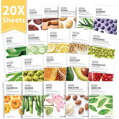 The Face Shop Sheet Mask, Ultimate Sleepover, Face Mask Peel Off, Full Face Masks, Mask Sheets, Lemon Face Mask, Korean Sheet Mask, Korean Facial, Korean Face Mask