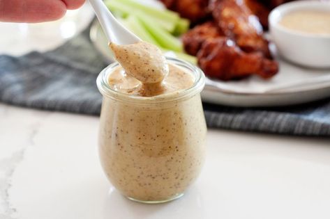 Honey Mustard Recipe, Mustard Recipes, Homemade Horseradish, Homemade Corned Beef, Homemade Dressings, Honey Mustard Recipes, Boiled Dinner, Homemade Honey Mustard, Keto Salad