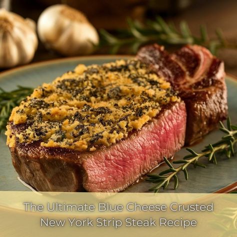 The Perfect Garlic Herb Butter Ribeye Steak – RecipeIneed Blue Cheese Crusted Steak, Chocolate Dipped Bananas, New York Strip Steak, Strip Steak Recipe, Sweet Potato Nachos, New York Strip, Buffalo Cauliflower Bites, Caprese Skewers, Loaded Sweet Potato