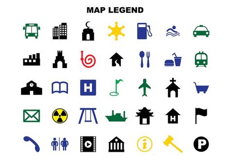 Legend Symbol, Map Legend, Earth Vector, Structure Of The Earth, Usa Maps, Map Logo, Map Symbols, Map Icons, School Icon