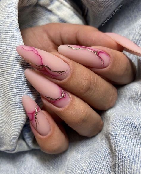 Nails 23, Peach Nails, Punk Nails, Easy Nails, Grunge Nails, Work Nails, Casual Nails, Blush Nails, Nails Pink