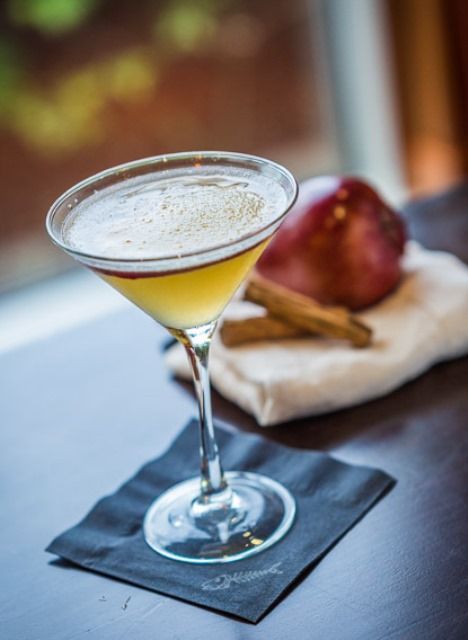 Recipes: Fall Martinis Fall Martinis, Pear Martini Recipe, Apple Martini Recipe, Pear Martini, Pear Vodka, Ginger Liqueur, Bonefish Grill, Red Delicious Apples, Apple Martini