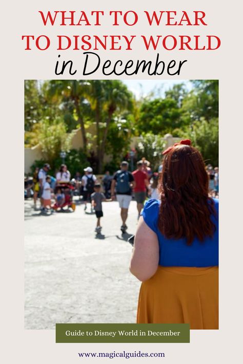 Crowd Calendars, Pros and Cons of a December trip, how to navigate Christmas time in Disney World, What to Pack in, December and What to Wear in December. Everything you need to know about Disney World at Christmas Time in December. Disney In December, Disney World In December, Disney World At Christmas, Wear To Disney World, What To Wear To Disney, Disney World Christmas, Very Merry Christmas Party, Disney World Parks, Christmas Travel