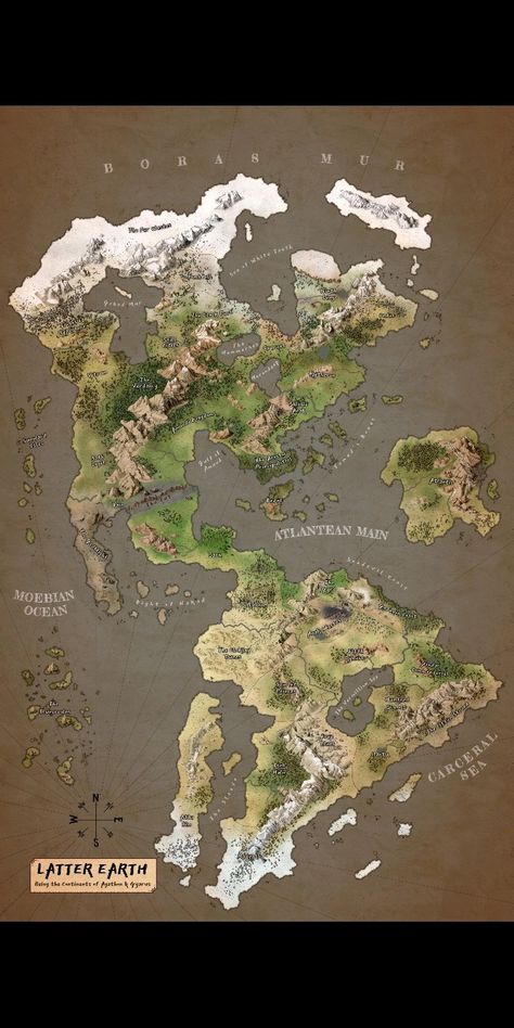 Rpg World Map, Pangea Map, Dnd World, Fantasy City Map, Rpg World, Dnd World Map, Fantasy World Map, Dungeons And Dragons 5e, Amazing Maps