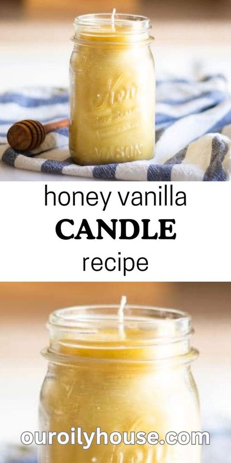 Homemade beeswax candles are simple to make, cozy up any space and are made with all-natural ingredients. Made with raw honey and scented with pure vanilla and essential oils, these honey vanilla candles are sure to warm up any room.